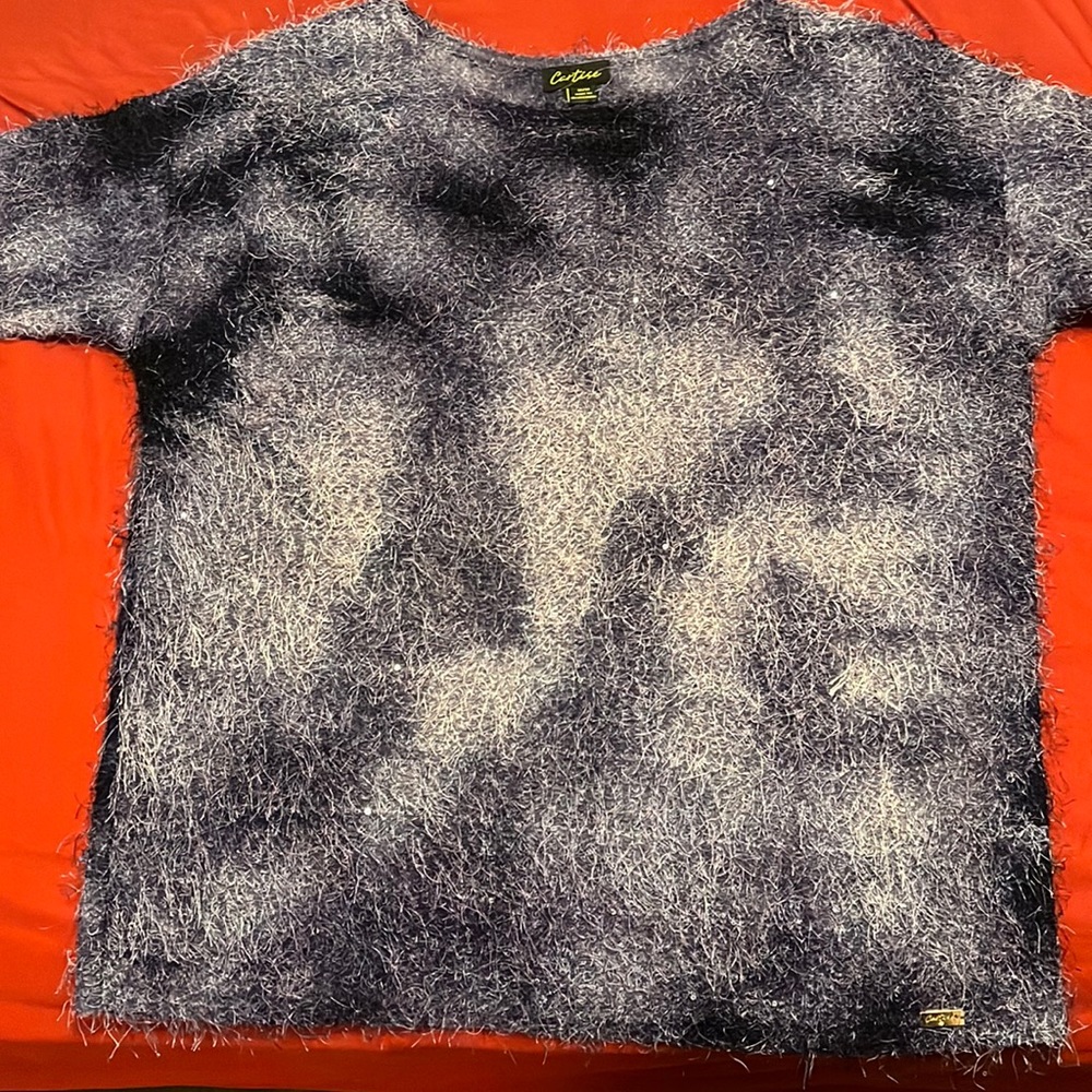 PURPLE sweater with sequins